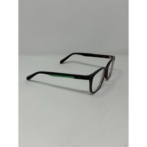 DRAGON DR149 615 52-18-145 Shiny Deep‎ Red Green FINN Eyeglass Frame Only